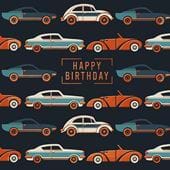 Cars Birthday Card