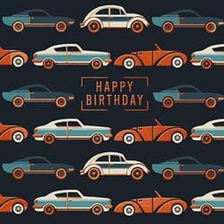 Cars Birthday Card