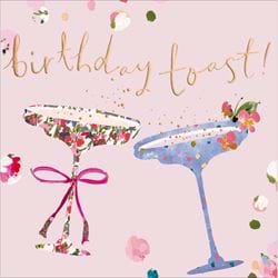 Celebratory Toast Birthday Card