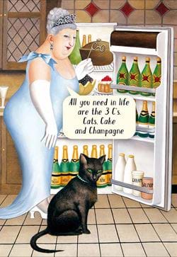 The Three C's In Life Birthday Card