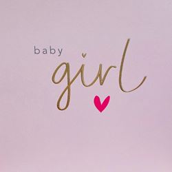 Baby Girl Card