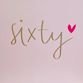 Sixty Birthday Card