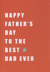 Best Dad Ever Father's Day Card