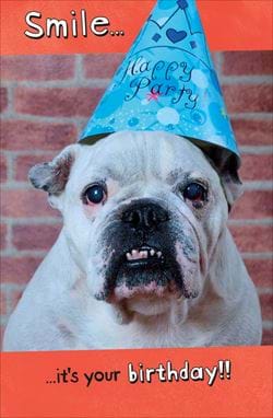Smile Birthday Card