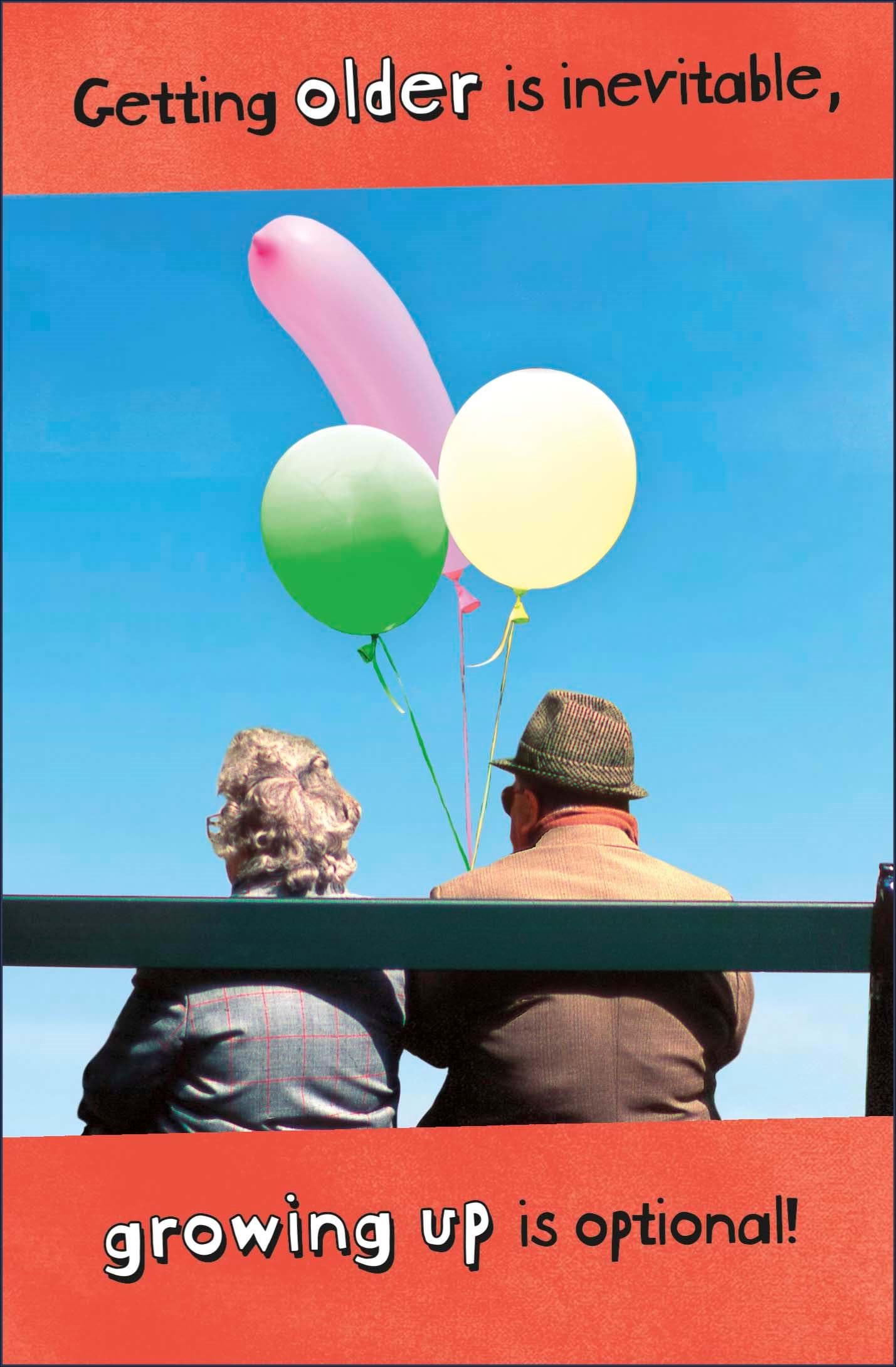 Growing Up is Optional Birthday Card