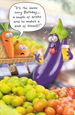 A Couple of Drinks Birthday Card