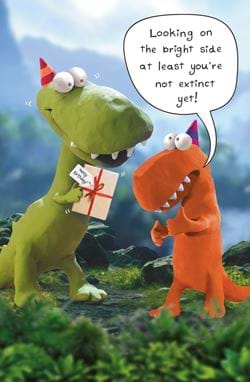 Not Extinct Yet Birthday Card