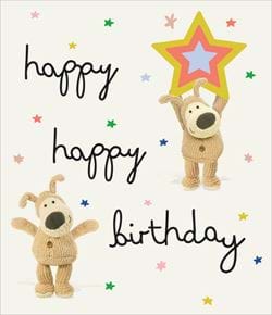 Star Birthday Card