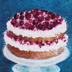 Eat Cake Greeting Card