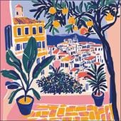 Mediterranean View Greeting Card