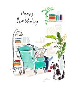 Relaxing Birthday Card