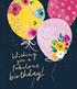 Fabulous Balloons Birthday Card