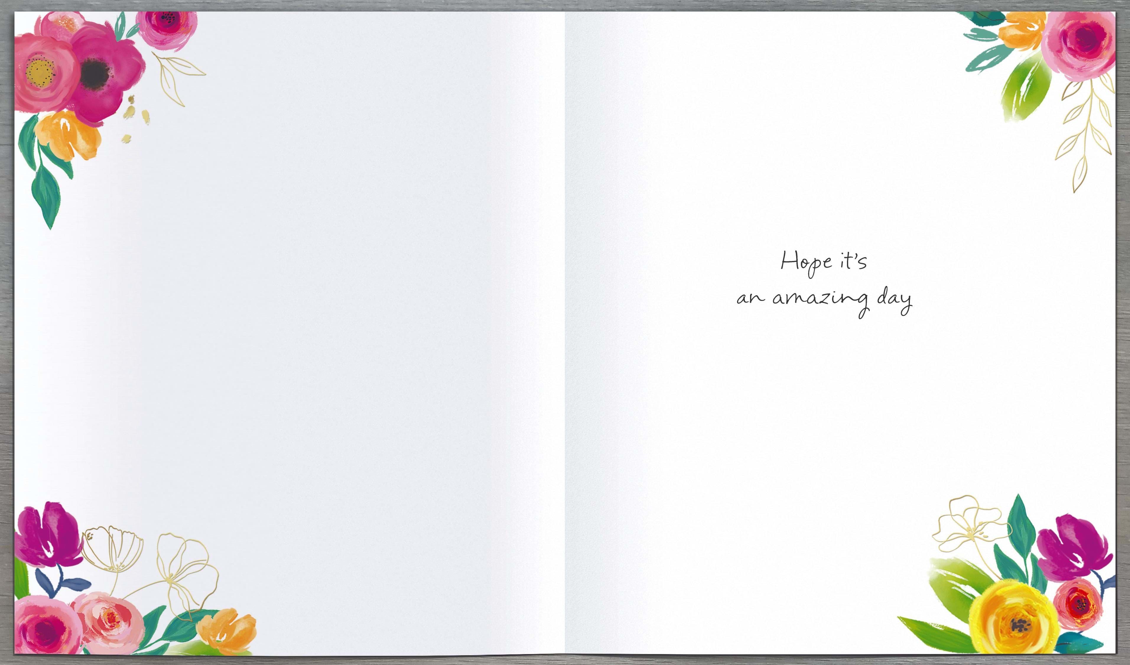 Fabulous Balloons Birthday Card