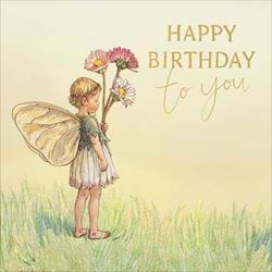 Flower Fairy Birthday Card