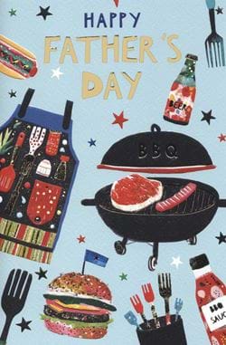 BBQ Father's Day Card