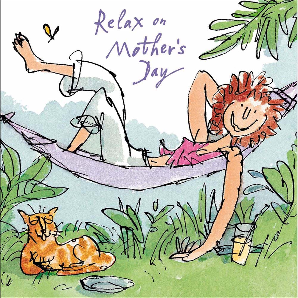 Relax Mother's Day Card