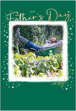 Take It Easy Father's Day Card
