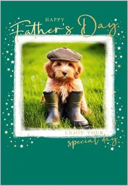 Cockapoo Father's Day Card