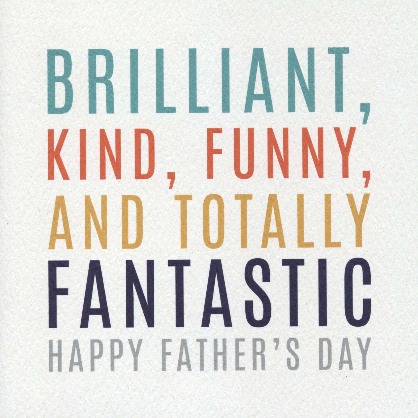 Brilliant Father's Day Card