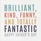 Brilliant Father's Day Card