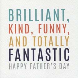 Brilliant Father's Day Card