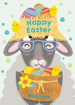 Sheep Easter Card