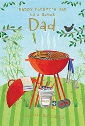 Grillin' & Chillin' Father's Day Card