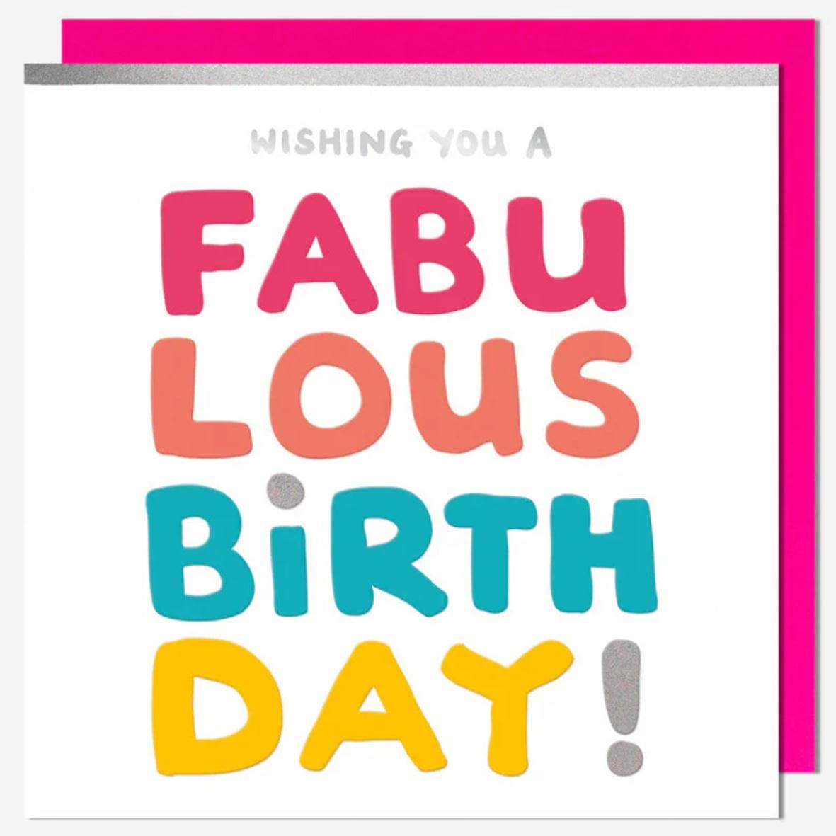 Fabulous Birthday Card