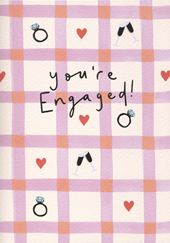 Check Pattern Engagement Card