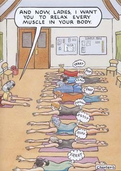 Relax Every Muscle Birthday Card