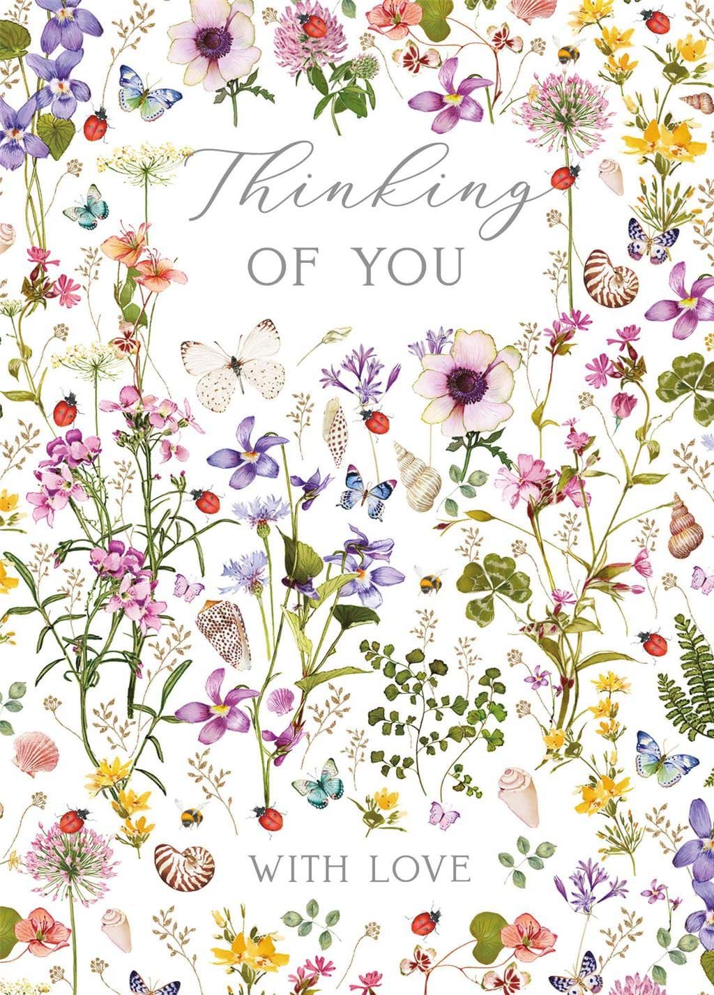 Floral Thinking of You Card