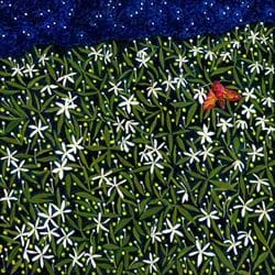 Starlight Jasmine Greeting Card