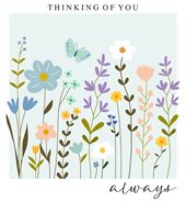 Flowers Thinking of You Card