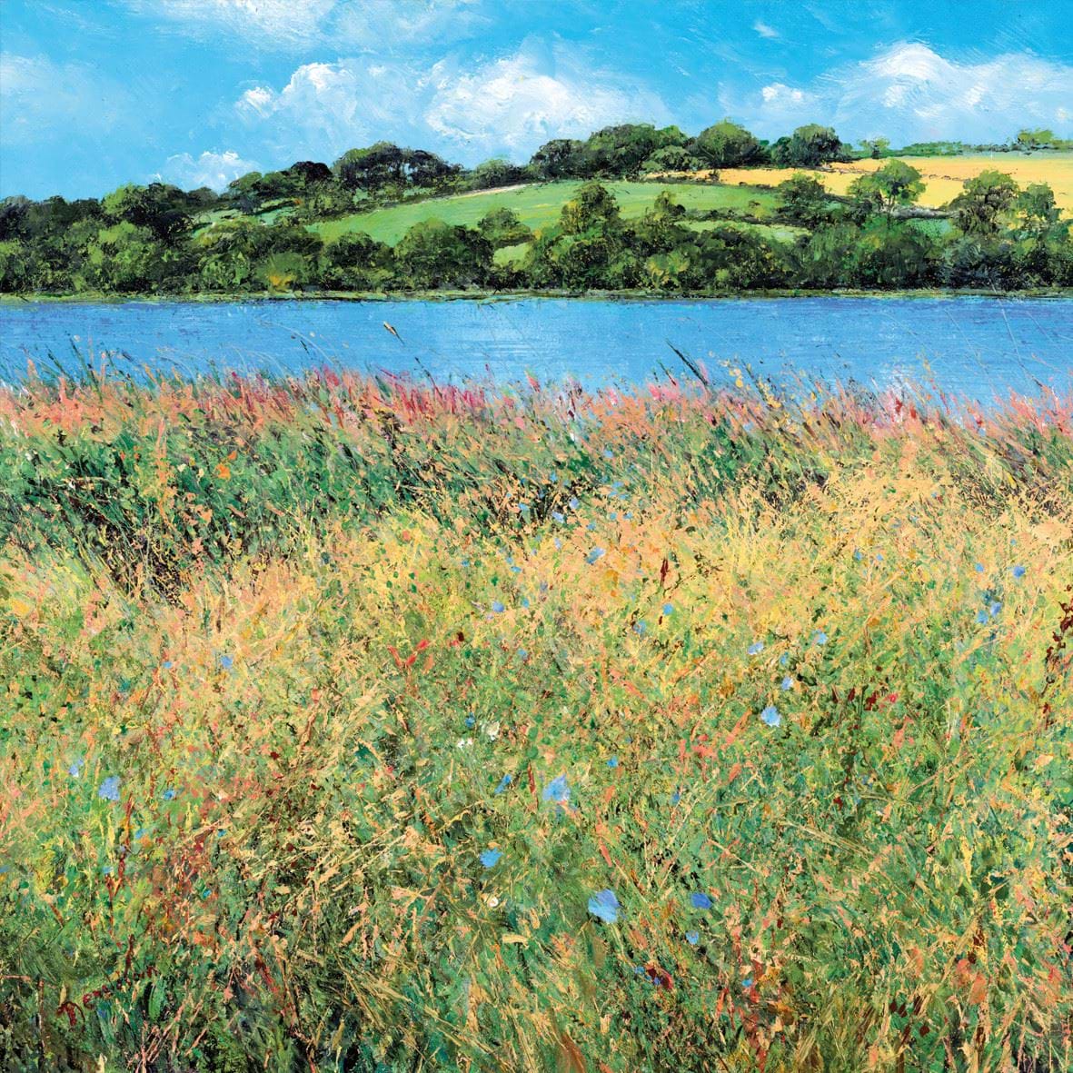 Breeze on the Ley Greeting Card