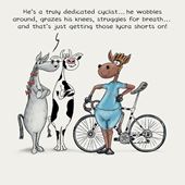 Dedicated Cyclist Birthday Card