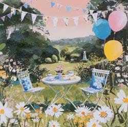 Garden Party Greeting Card