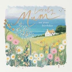 Coastal View Mum Birthday Card