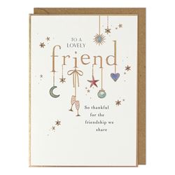 Lovely Friend Birthday Card