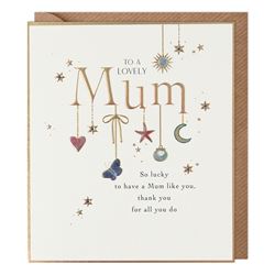So Lucky Mum Birthday Card