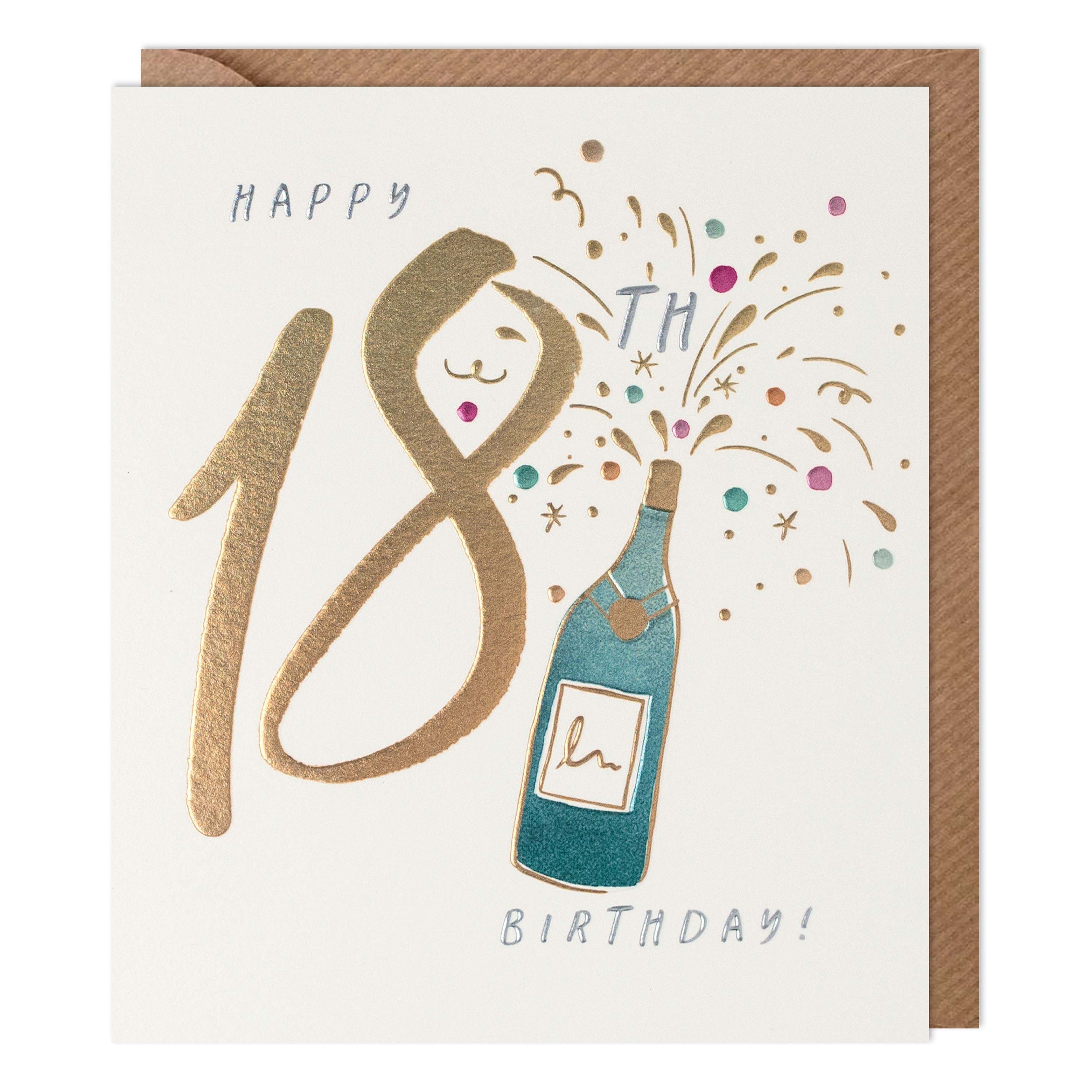 Celebrate 18th Birthday Card