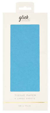 Blue Tissue Paper - 4 Sheets
