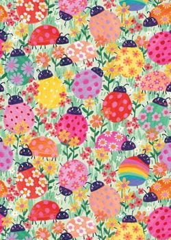 Ladybugs Wrapping Paper