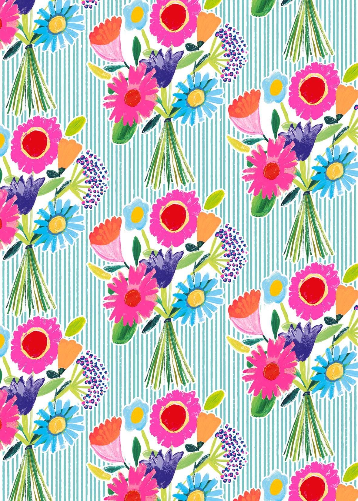 Flowers Wrapping Paper