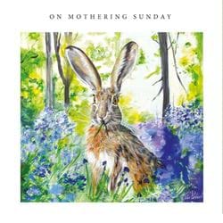 Bluebell Hare Mother's Day Card