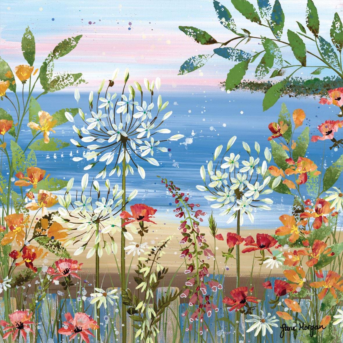 Wildflower Cove Two Greeting Card