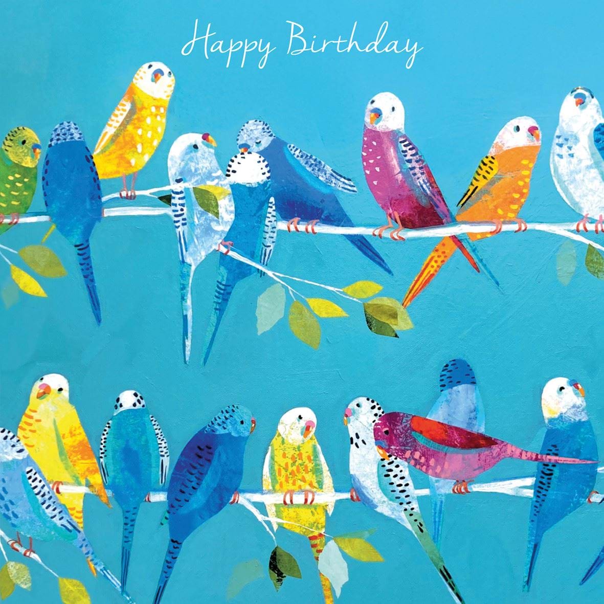 Budge Up! Birthday Card
