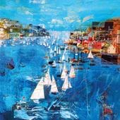Polruan and Fowey Greeting Card