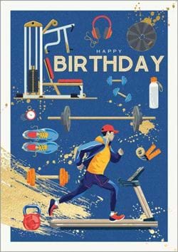 Personal Best Birthday Card
