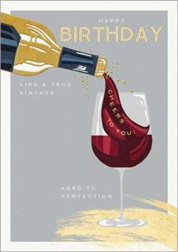 Fine Vintage Birthday Card