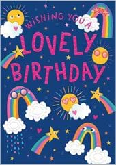 Rainbows Birthday Card